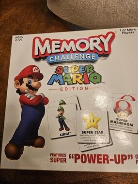 90s Nintendo Super Mario Memory  Game